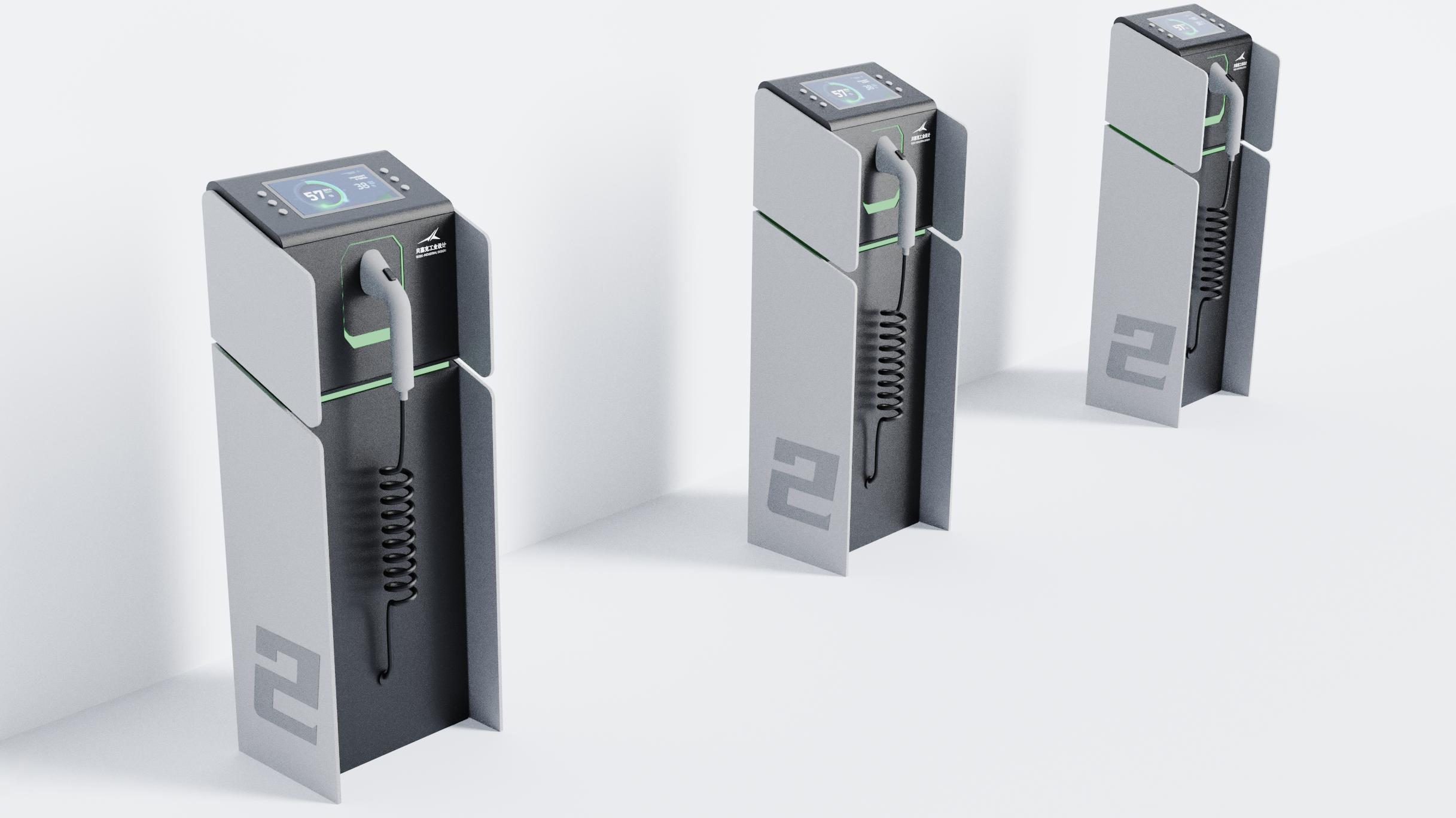 Charging pile，equipment，Outdoor charging pile，Shared charging pile，Column charging pile，DC charging pile，AC charging pile，Besek design，