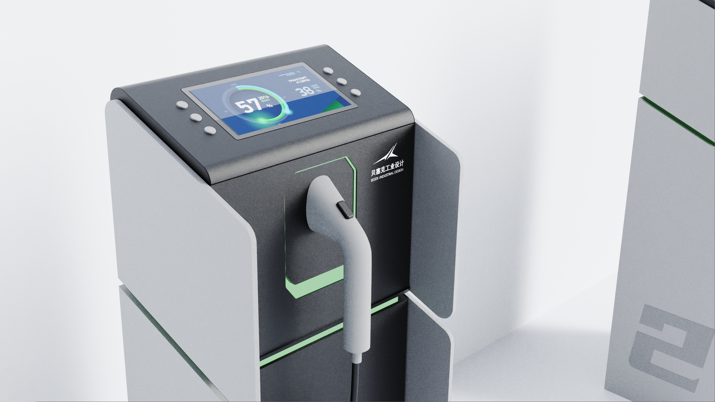 Charging pile，equipment，Outdoor charging pile，Shared charging pile，Column charging pile，DC charging pile，AC charging pile，Besek design，