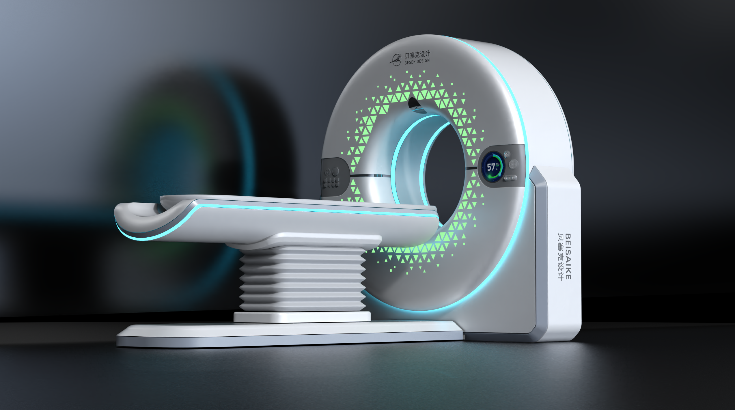 CT machine，CT scanner ，medical apparatus and instruments，Besek design，CT instrument，Tomography scanner，X-ray，