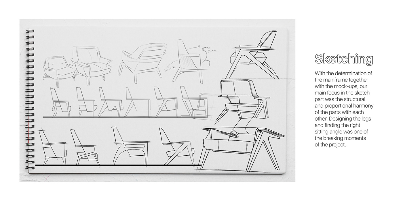 Cozy，KYS Chairs，chair，furniture，furniture design ，product design，