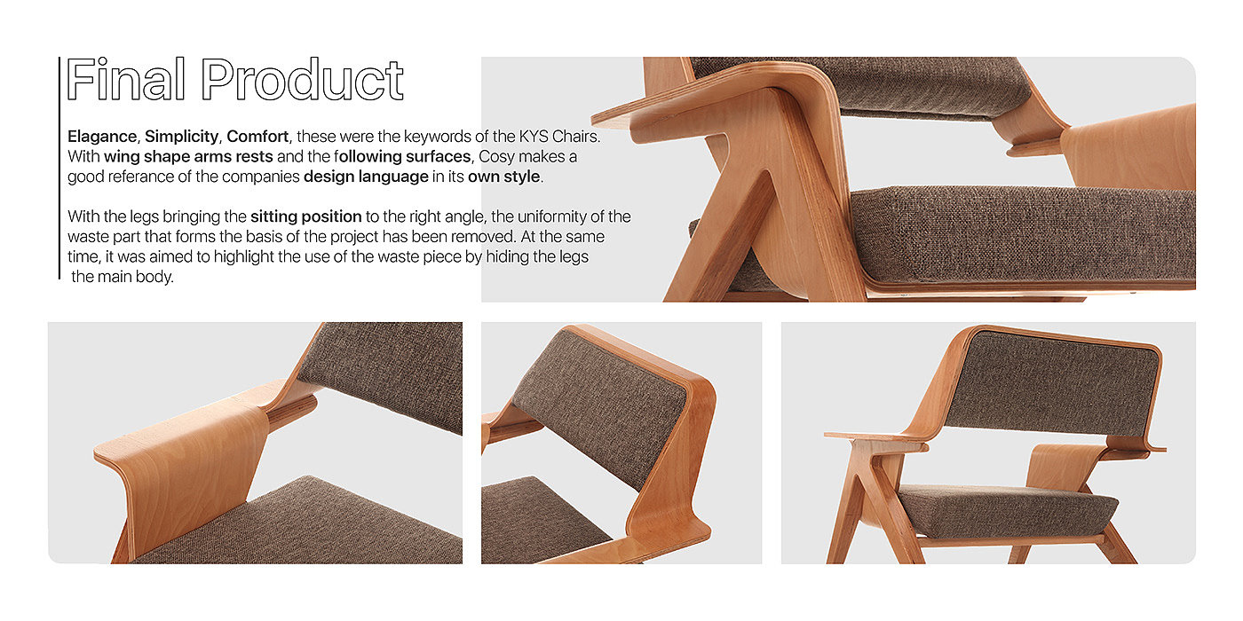 Cozy，KYS Chairs，椅子，家具，家具设计，产品设计，
