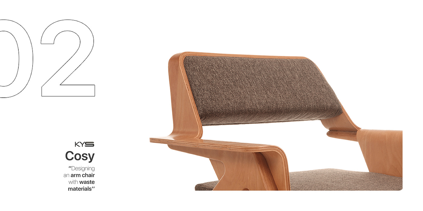 Cozy，KYS Chairs，chair，furniture，furniture design ，product design，