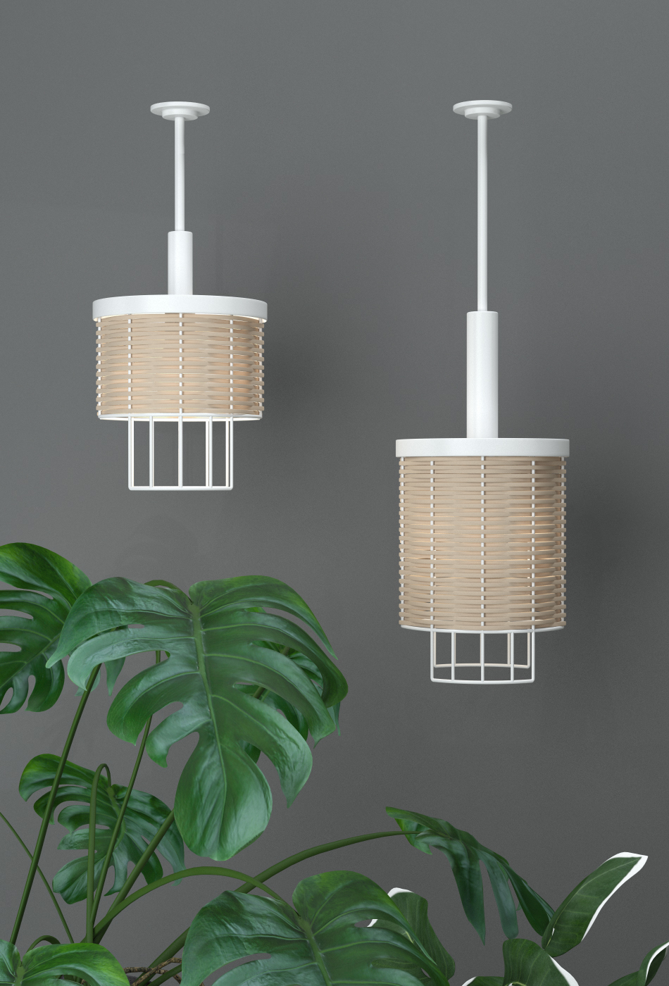 lamps and lanterns，texture of material，weave，