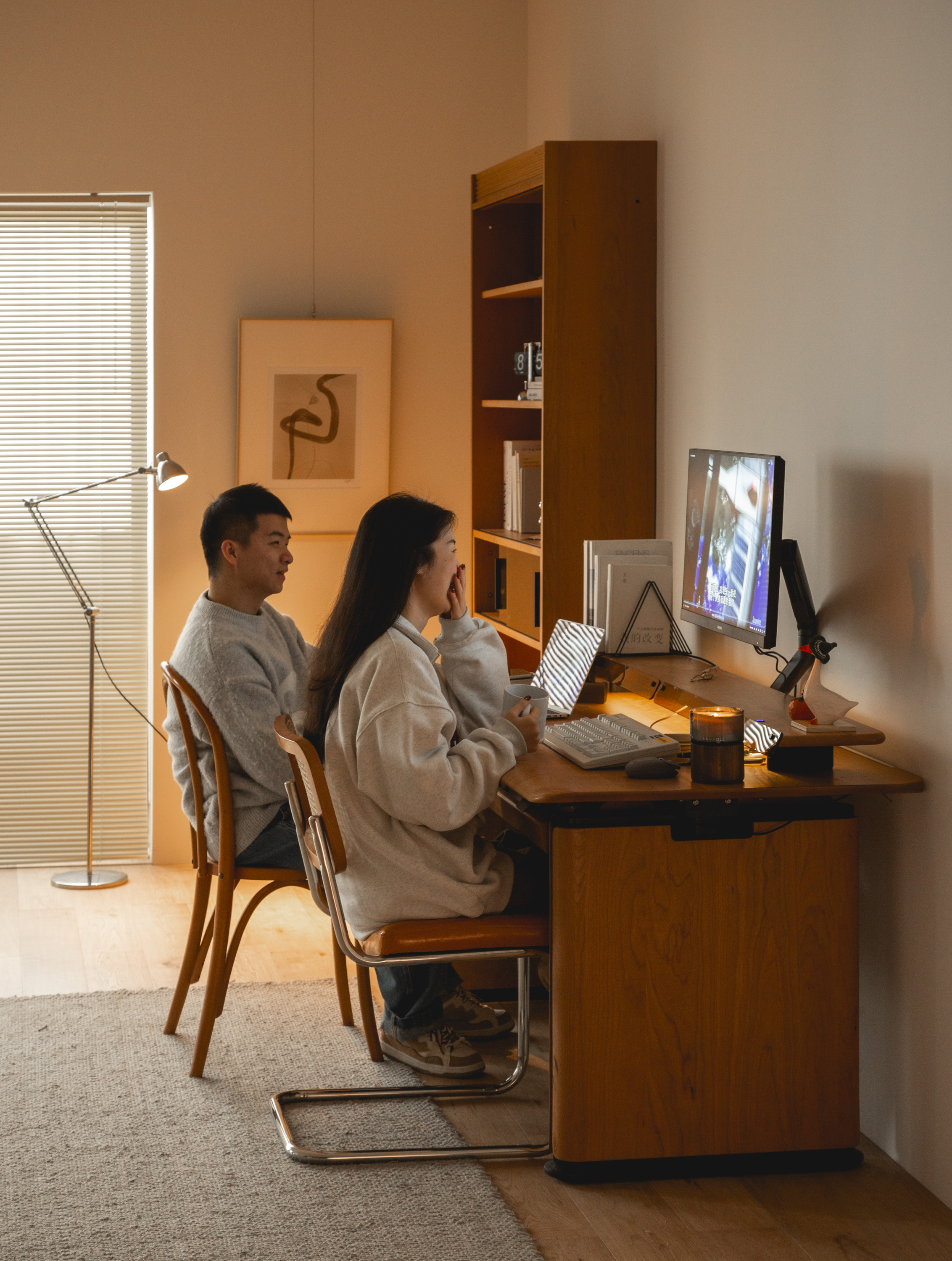 furniture design ，Solid wood furniture，Original design，desk，Desk design，