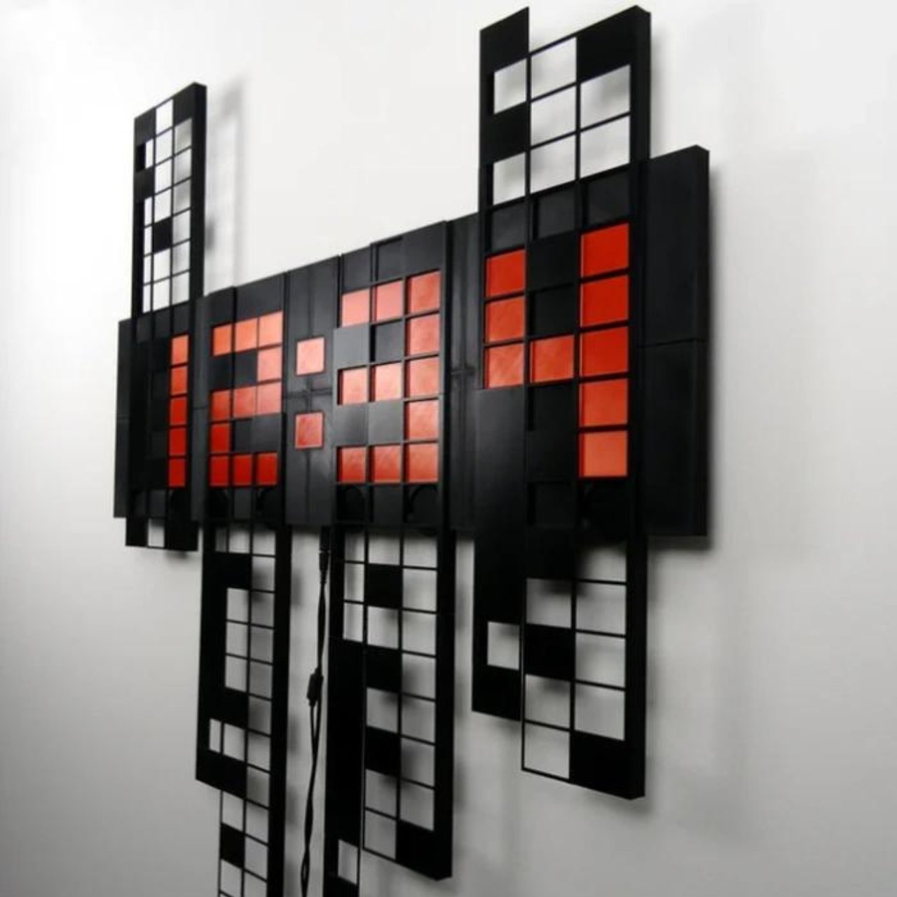 Clock，pixelated clock，Retro，TIME SLIDER，