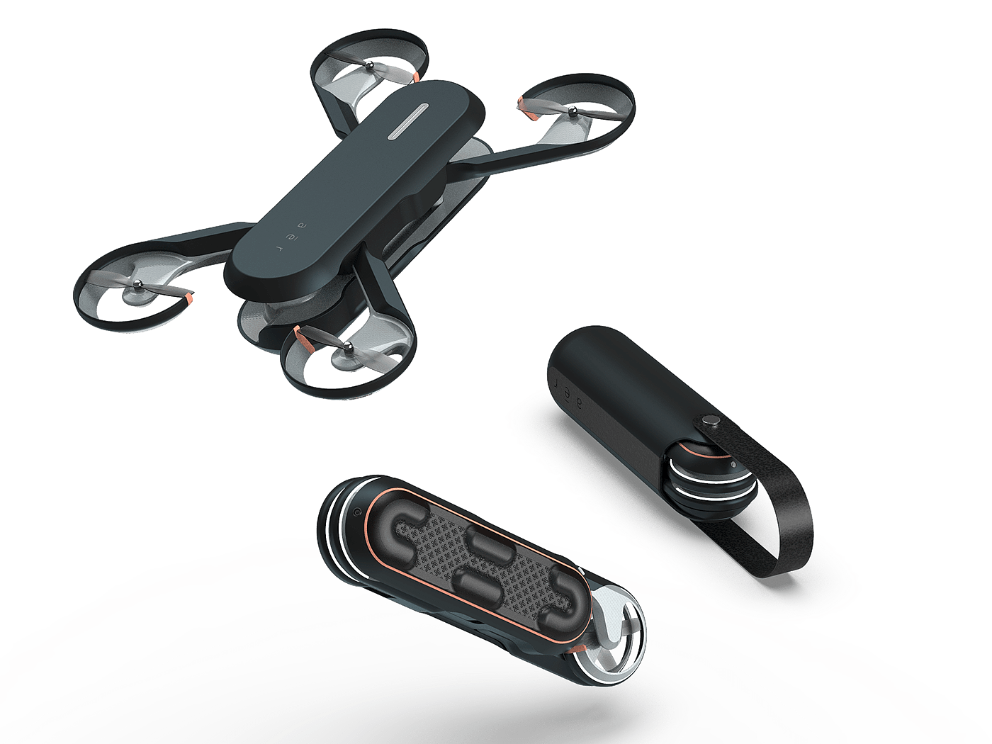 UAV，Air，ai，Transformed UAV，industrial design，Aerial photography，portable，Small，