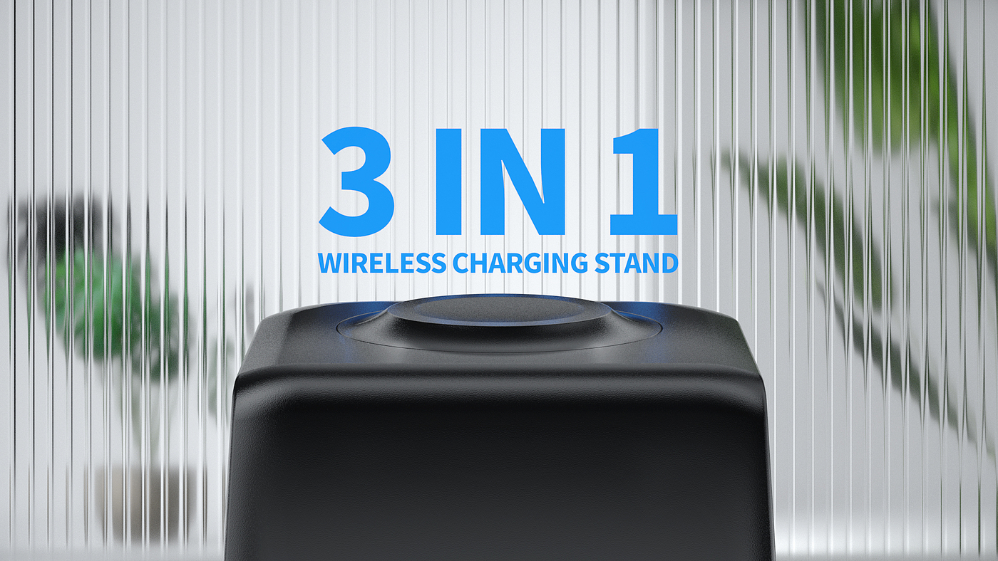 Wireless charging，Product video，CG video，dynamic design ，