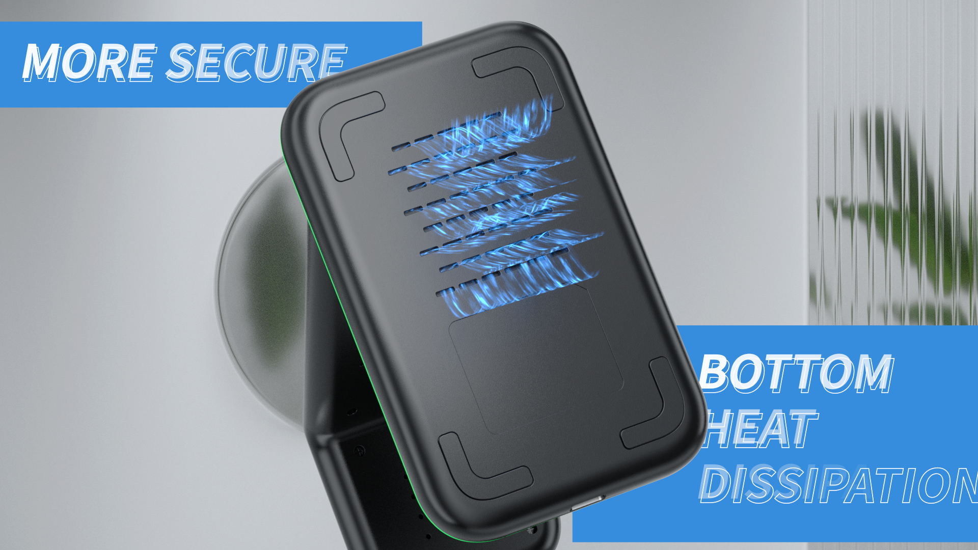 Wireless charging，Product video，CG video，dynamic design ，