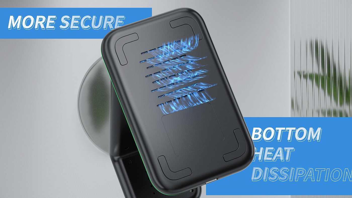 Wireless charging，Product video，CG video，dynamic design ，