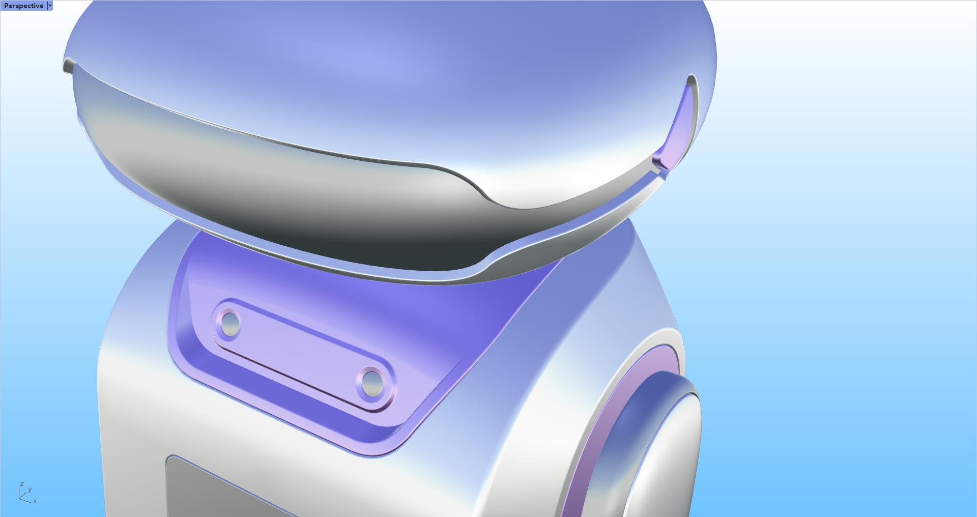 robot，industrial design，Rhinoceros modeling，Rhino modeling，Tutorial sharing，