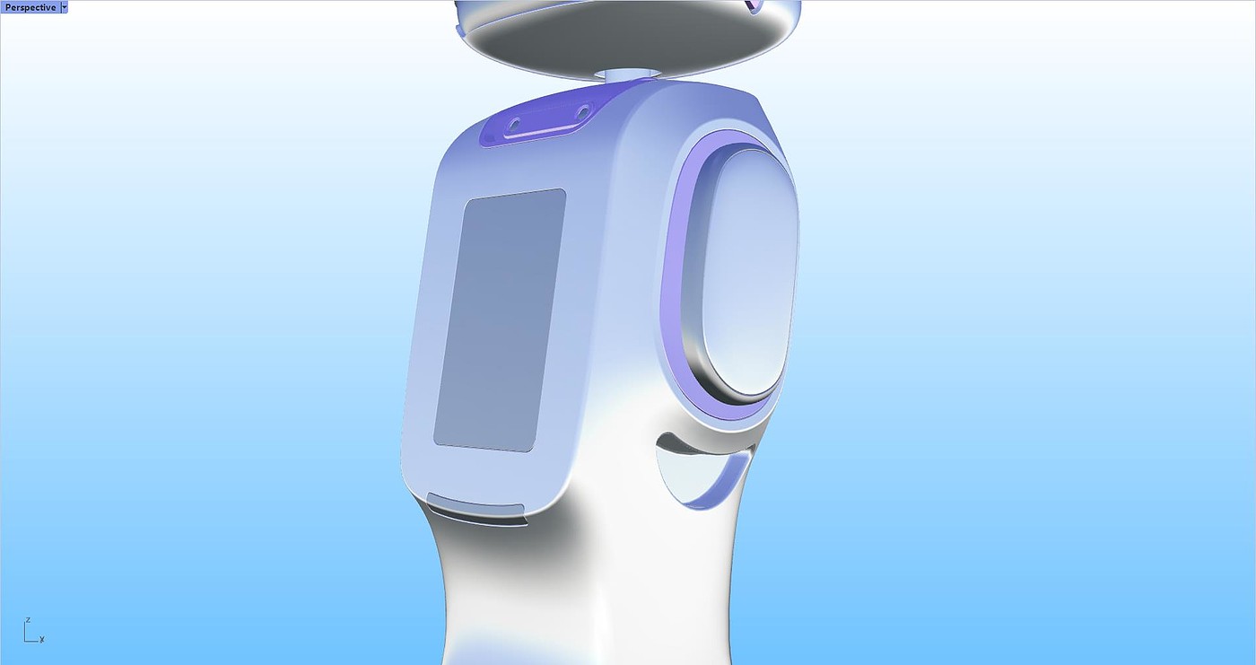 robot，industrial design，Rhinoceros modeling，Rhino modeling，Tutorial sharing，
