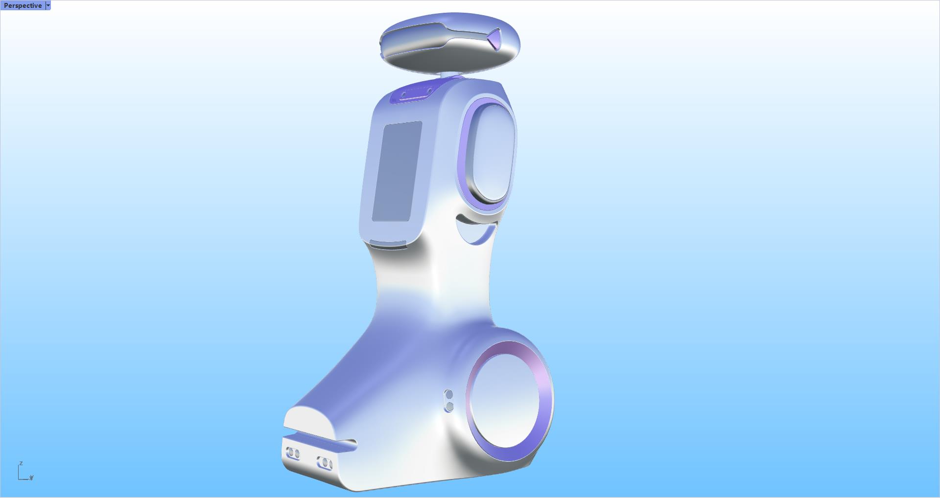 robot，industrial design，Rhinoceros modeling，Rhino modeling，Tutorial sharing，