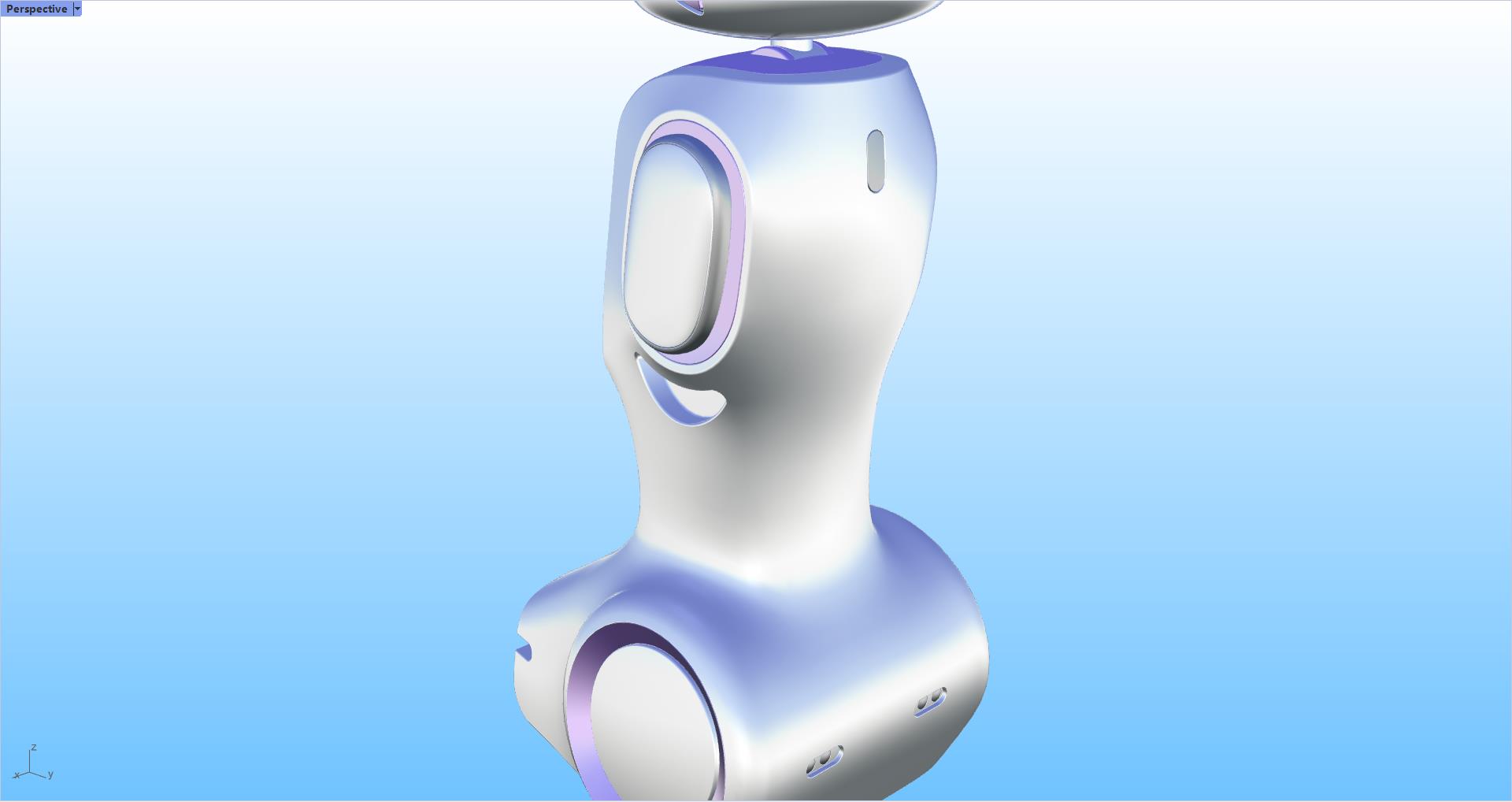 robot，industrial design，Rhinoceros modeling，Rhino modeling，Tutorial sharing，