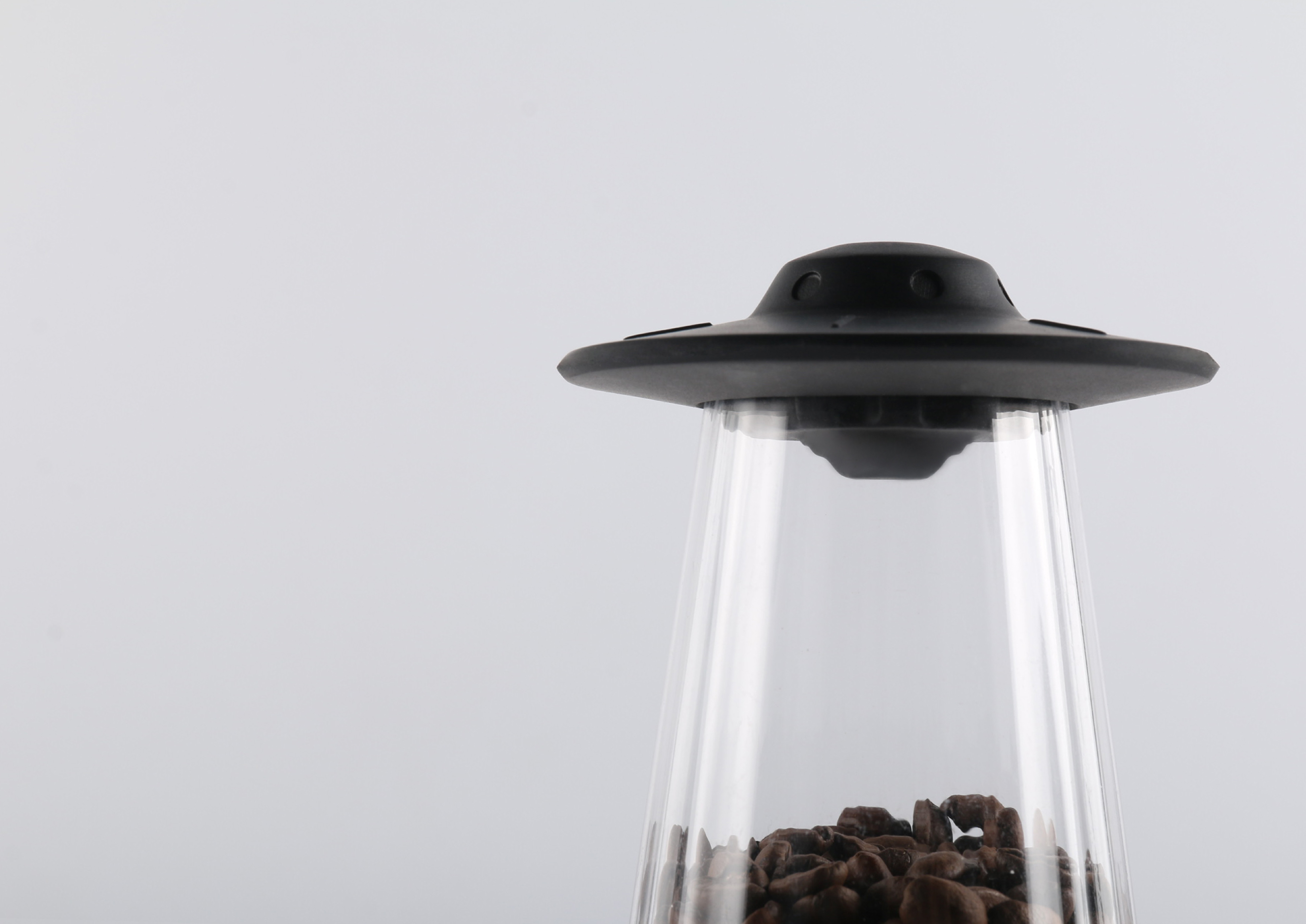 IKEA style，Sense of science and technology，alien，Seasoning jar，ufo，space flight，Glass，