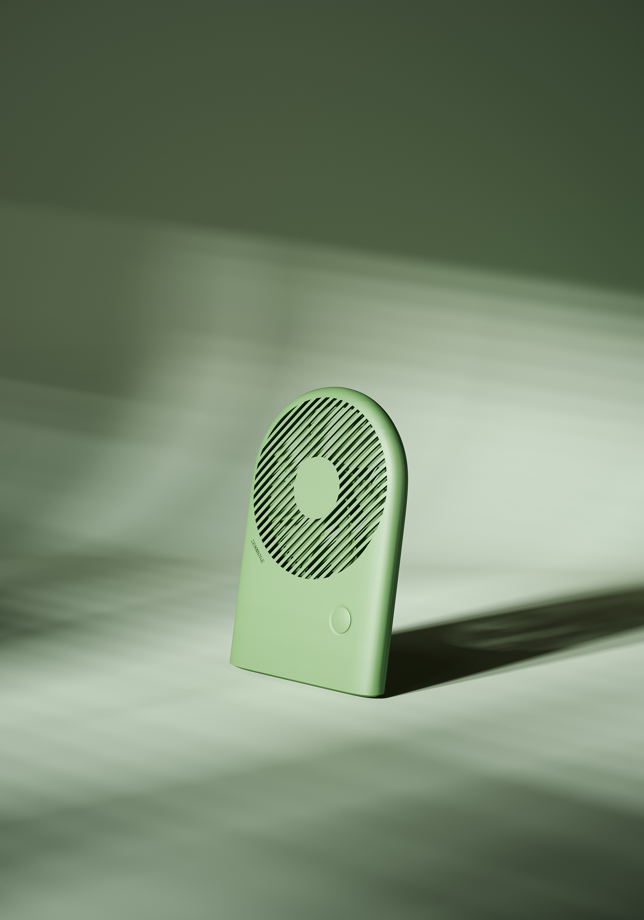 ZENMOKE，industrial design，product design，articles for daily use，Small fan，geometry，aesthetic sense of order，Hand held small fan，