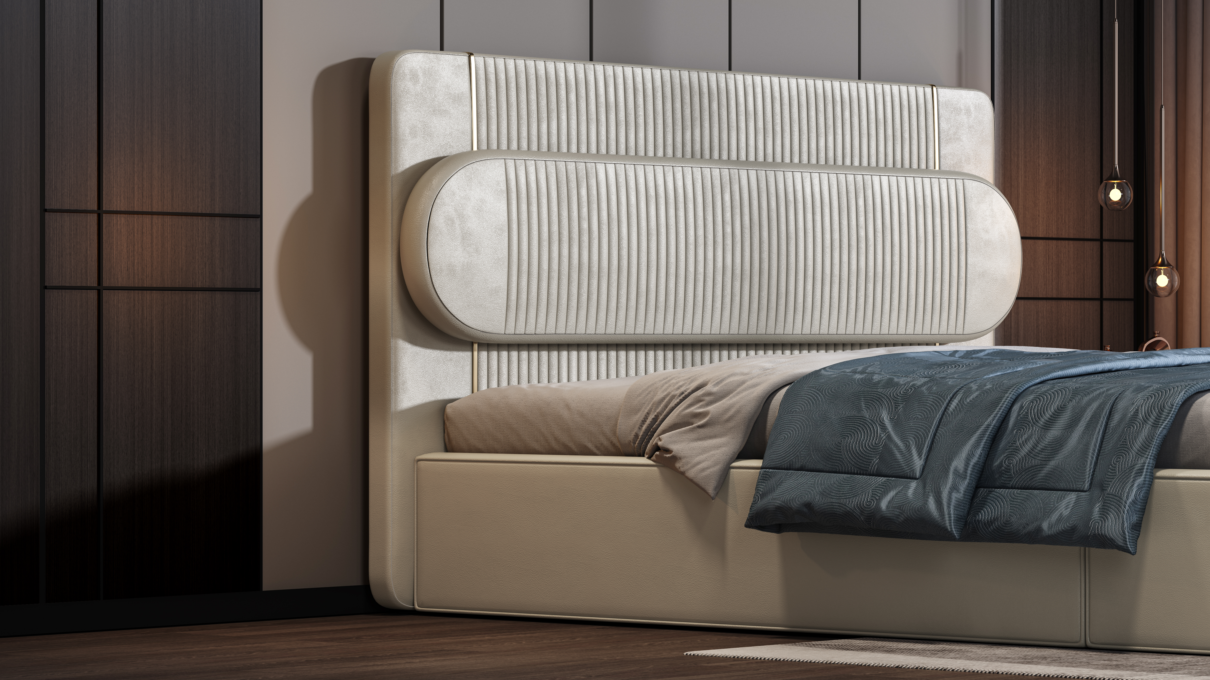 space design ，Bed，bedside cupboard，sofa，furniture design ，