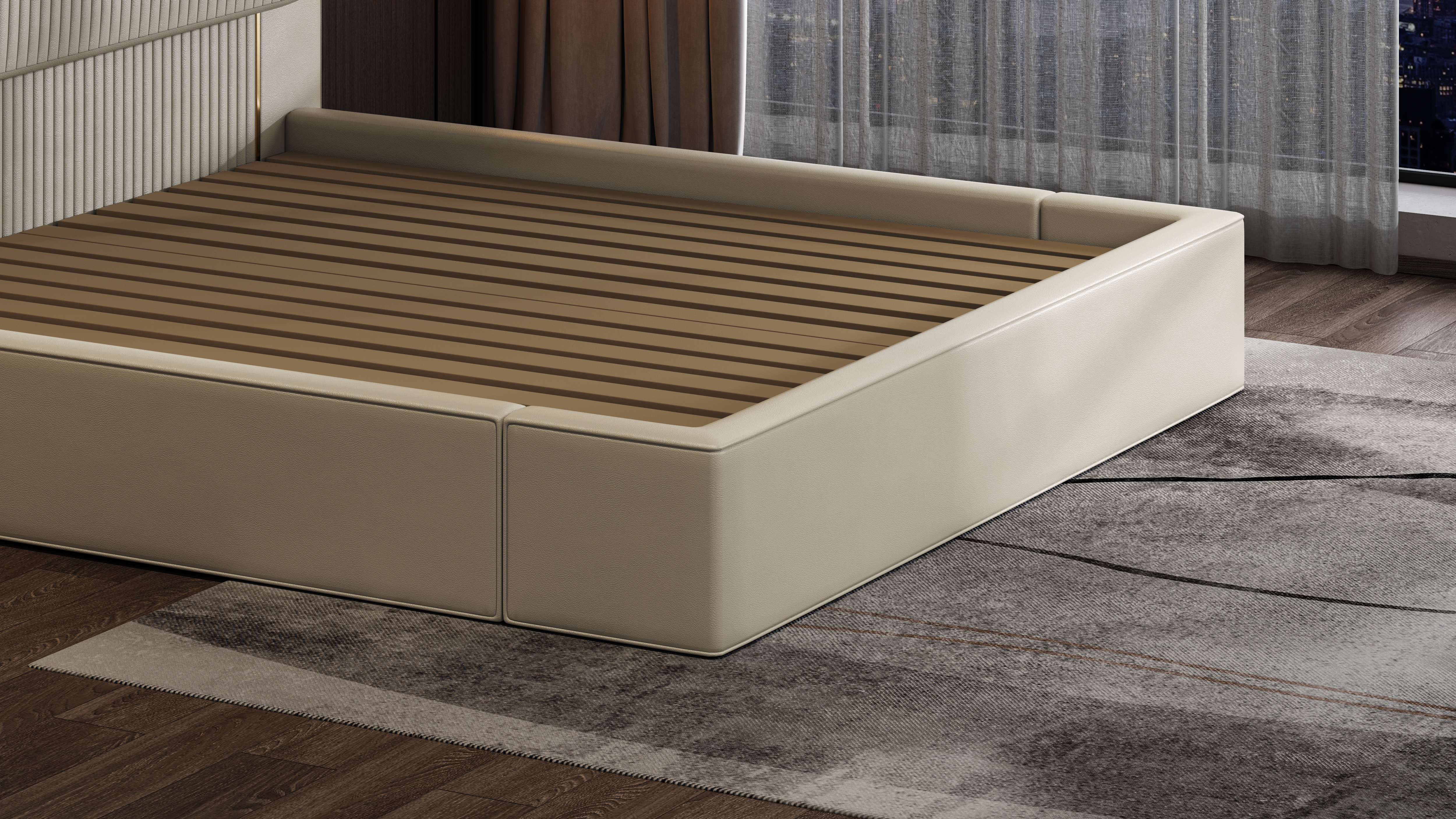 space design ，Bed，bedside cupboard，sofa，furniture design ，