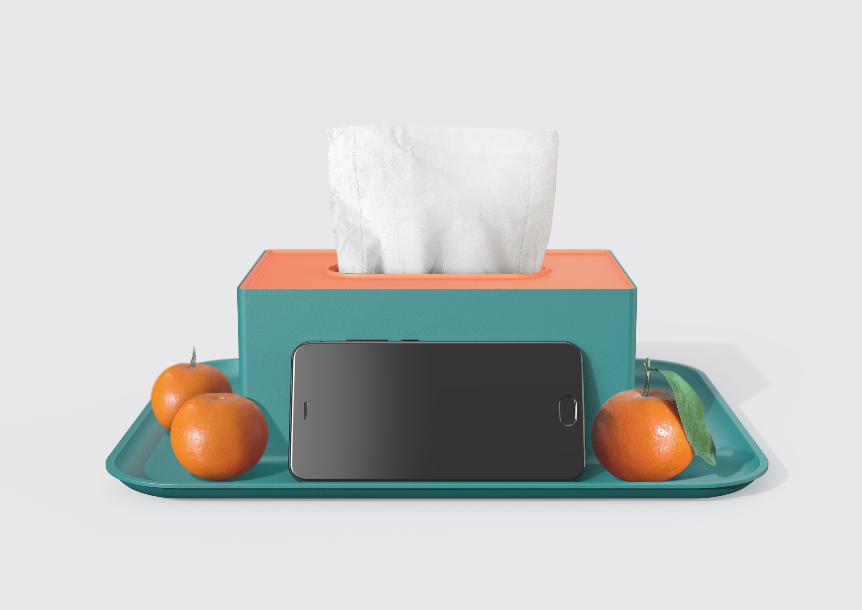 Creative bracket fruit plate! It is necessary to brush the drama, break off the orange with one hand and wipe the tears with the other.，Brush drama，Mobile phone bracket，Fruit tray，Tissue box，a mandarin orange，
