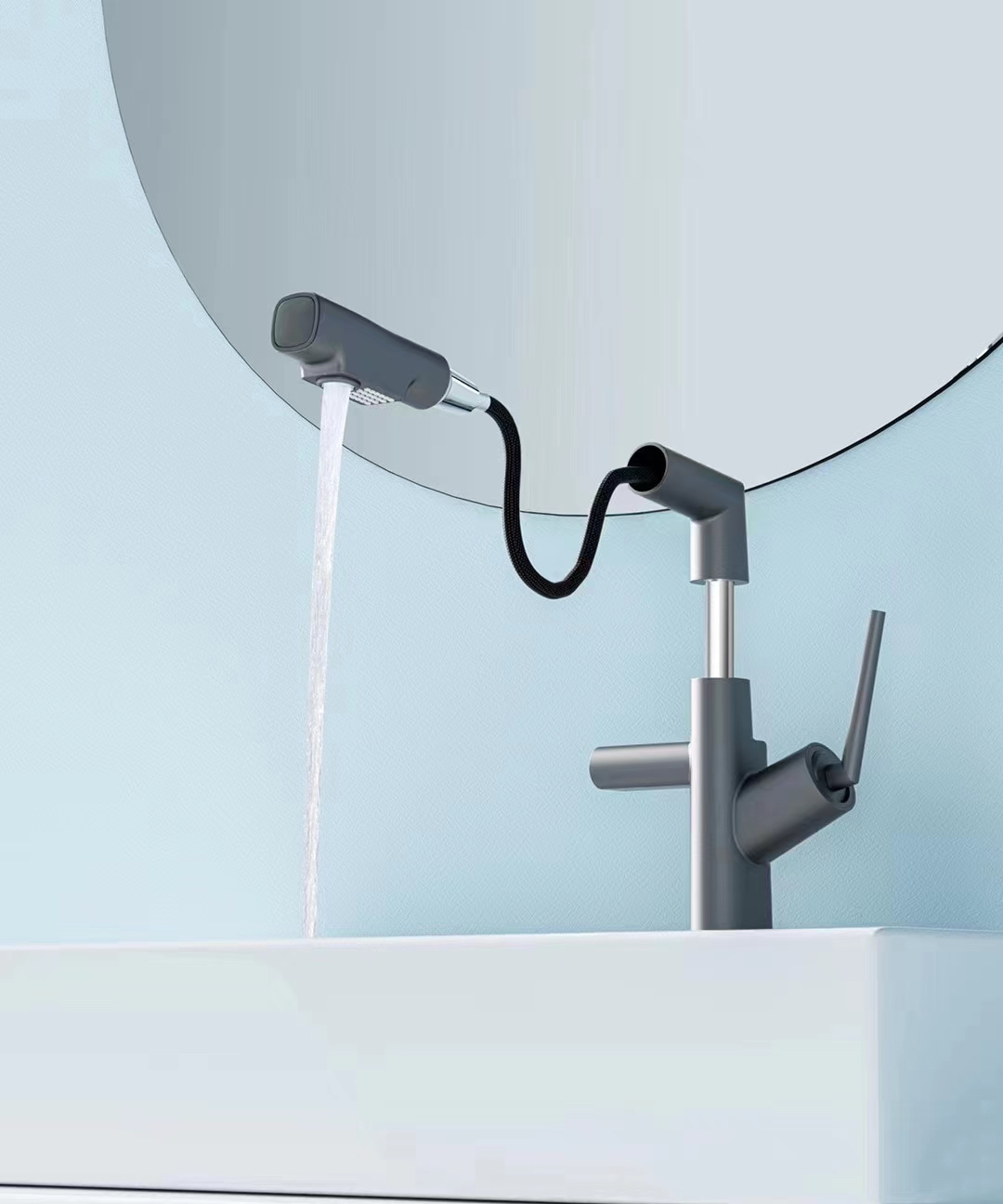 Draw，Lift，Basin mixer ，