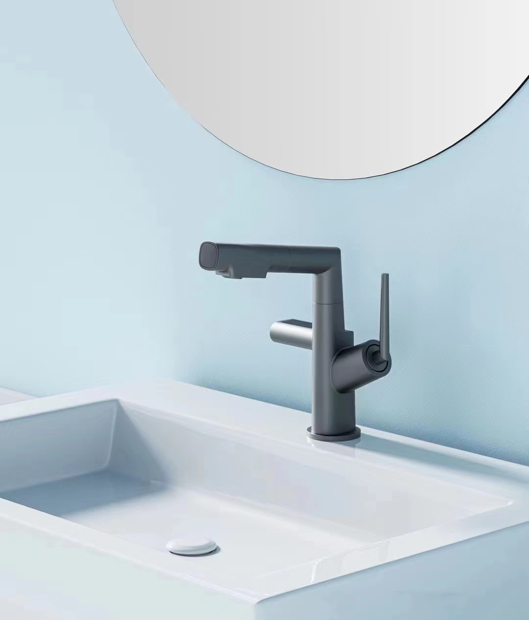 Draw，Lift，Basin mixer ，