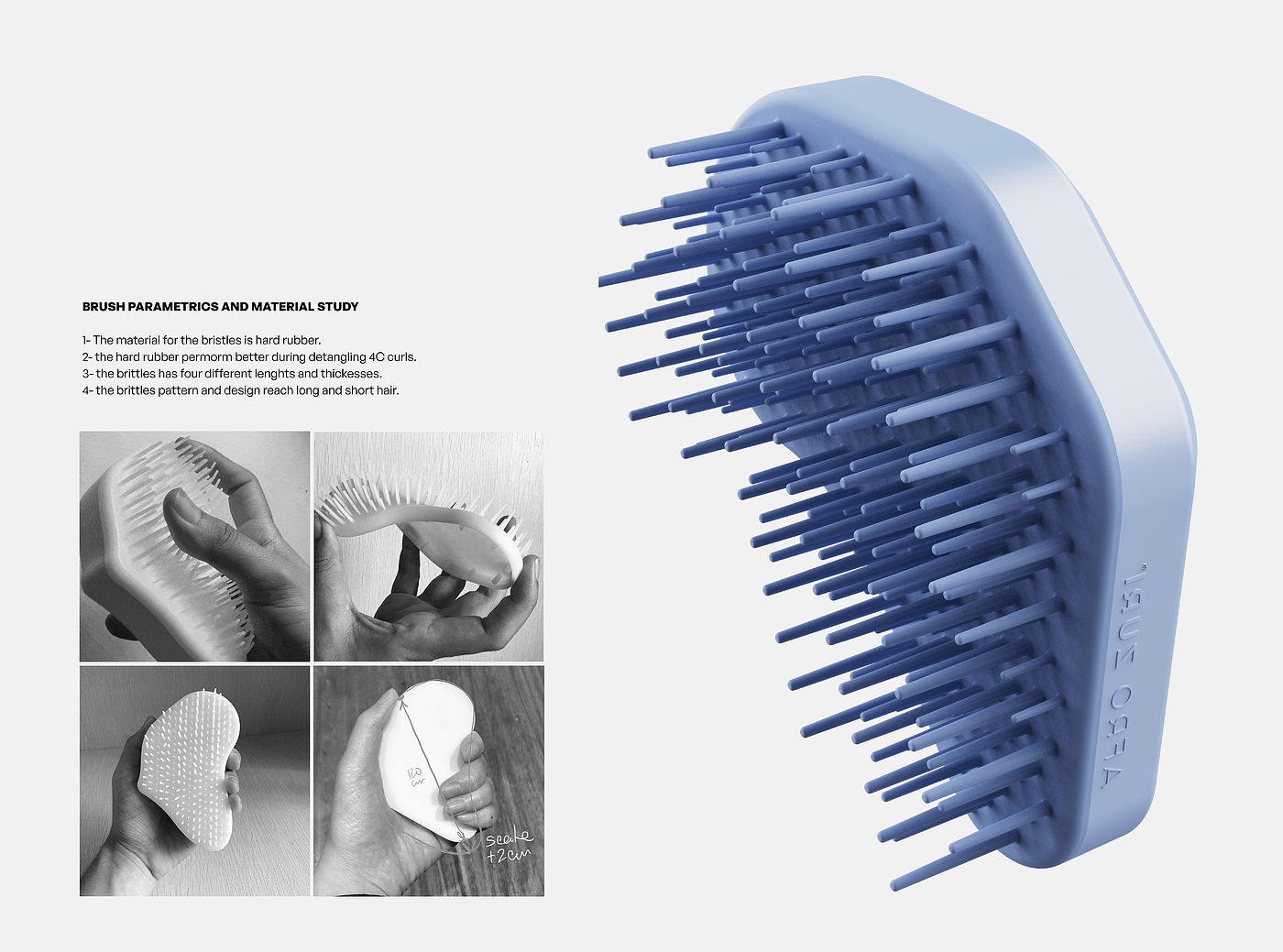 comb，industrial design，Personal care，hair care，Hair care products，Foreign designers，
