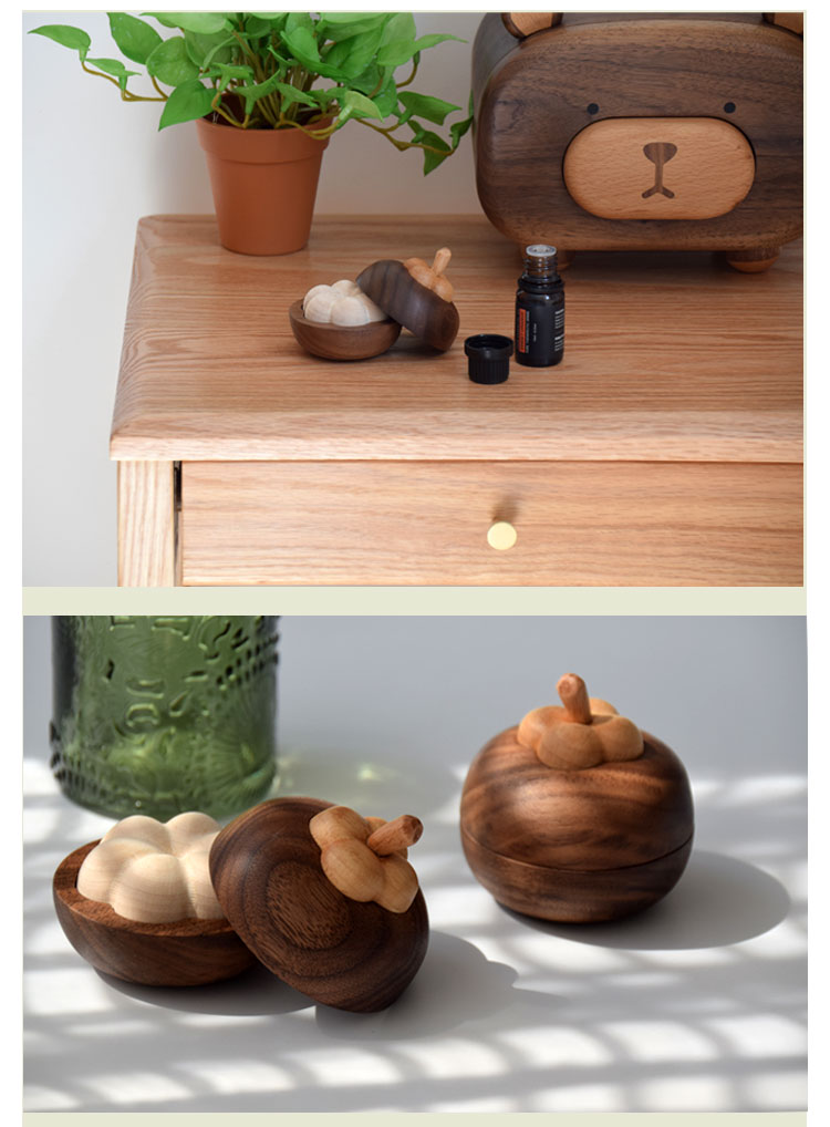 Original design，woodiness，lovely，bionics，Mangosteen，