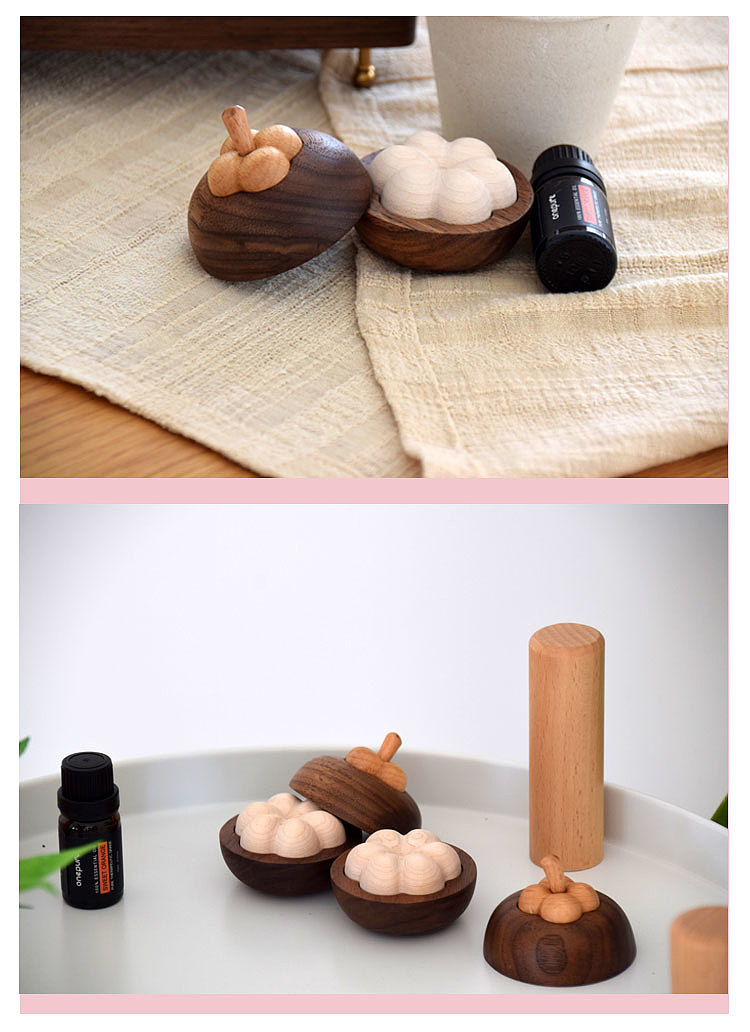 Original design，woodiness，lovely，bionics，Mangosteen，