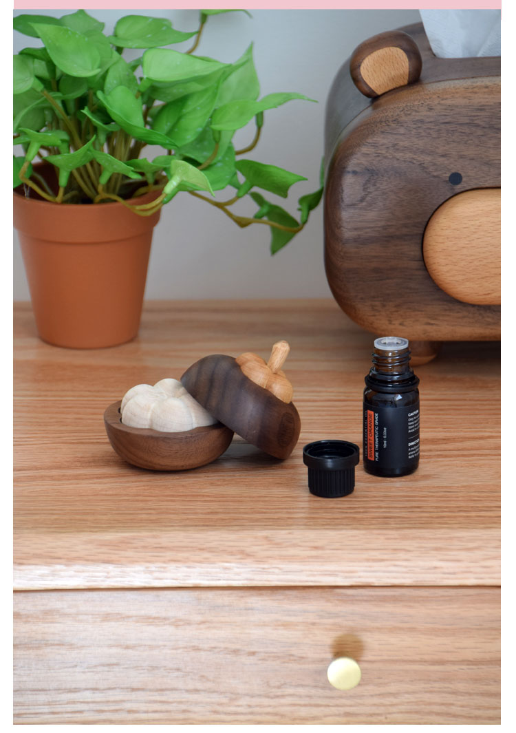 Original design，woodiness，lovely，bionics，Mangosteen，