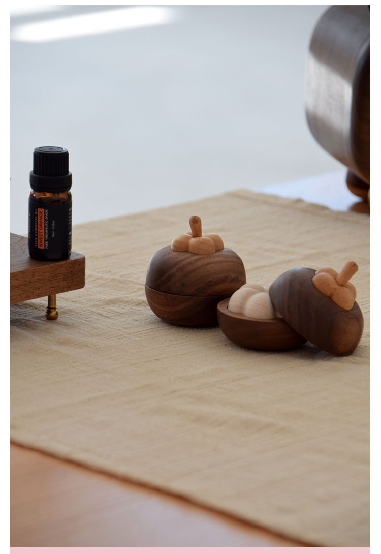 Original design，woodiness，lovely，bionics，Mangosteen，