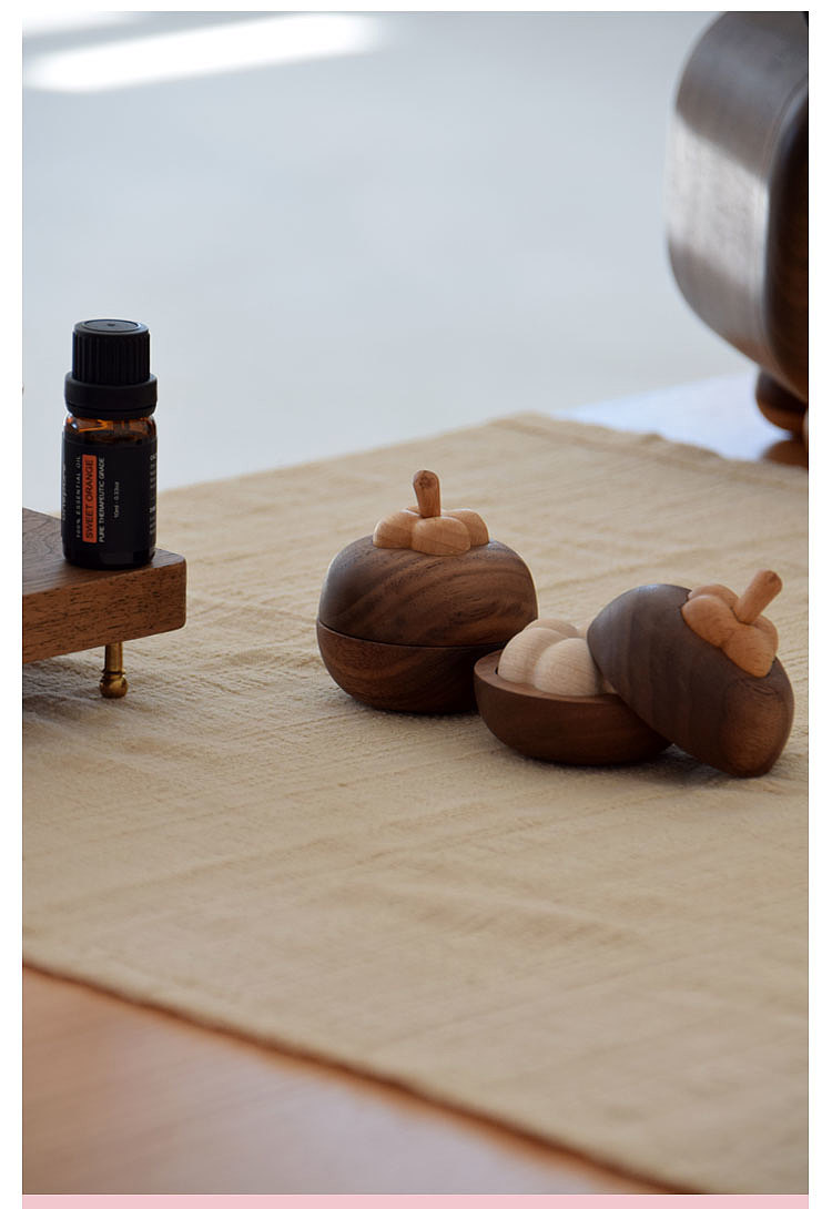 Original design，woodiness，lovely，bionics，Mangosteen，