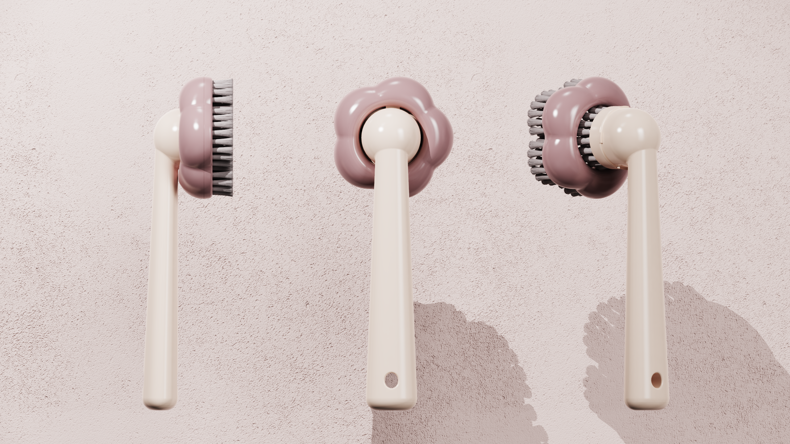 Shoe brush design，Wash pot brush，Brush design，brush，Cleaning brush，Modeling design，product design，Commodity Design，