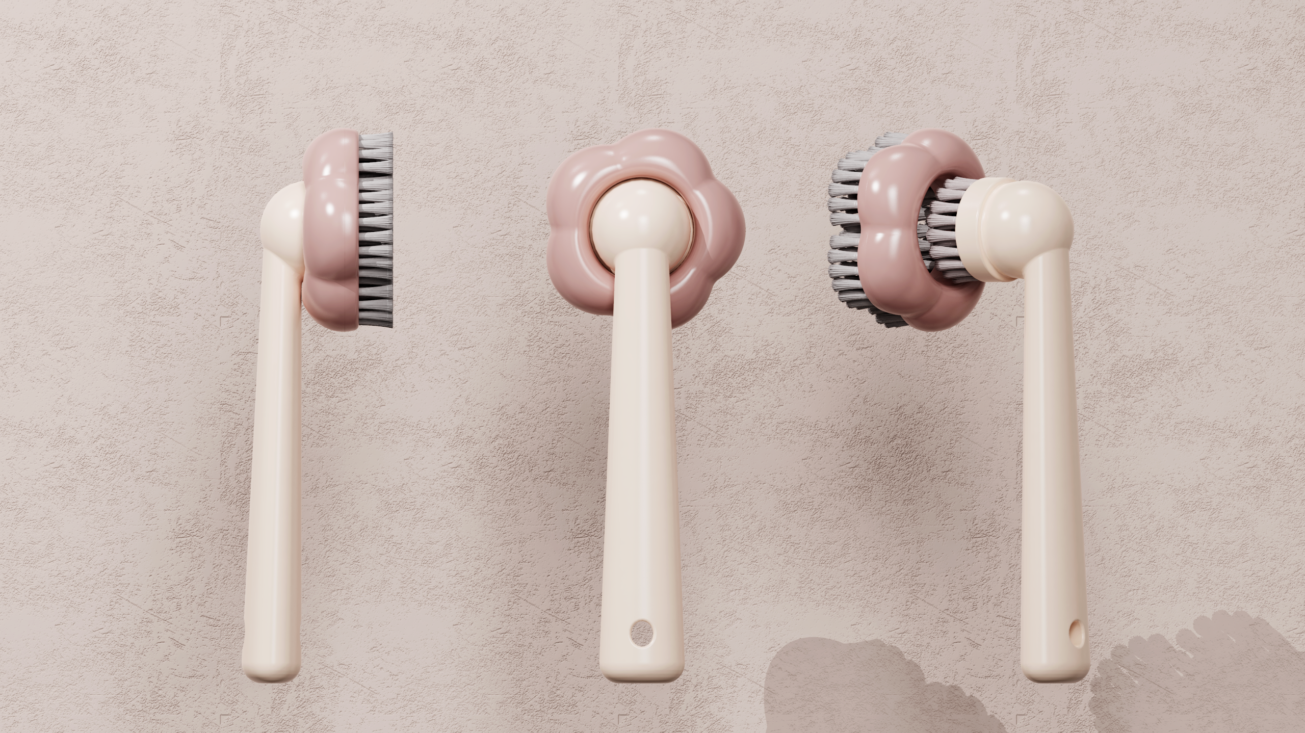 Shoe brush design，Wash pot brush，Brush design，brush，Cleaning brush，Modeling design，product design，Commodity Design，