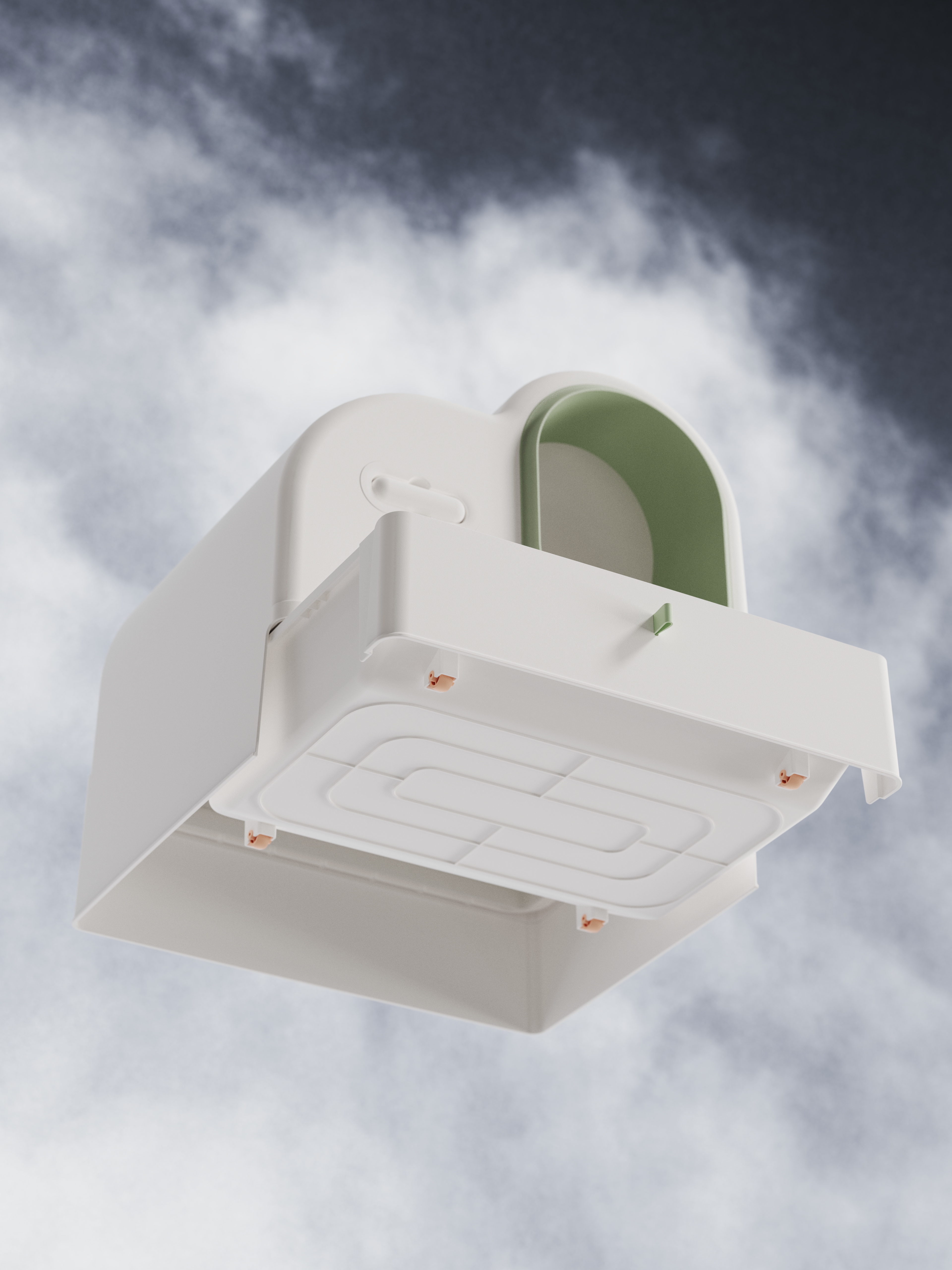 Pet Supplies & Pet，Litter Basin，Pet design，product design，industrial design，cat，Minimalist design ，owlsdesign，