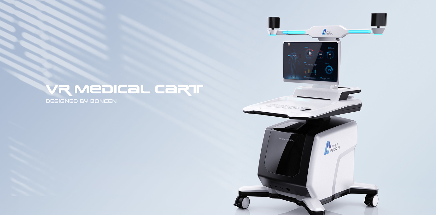 # Medical Equipment，# VR devices，Medical cart，3D printing，3D scanning，High-end medical，industrial design，Analyzer，