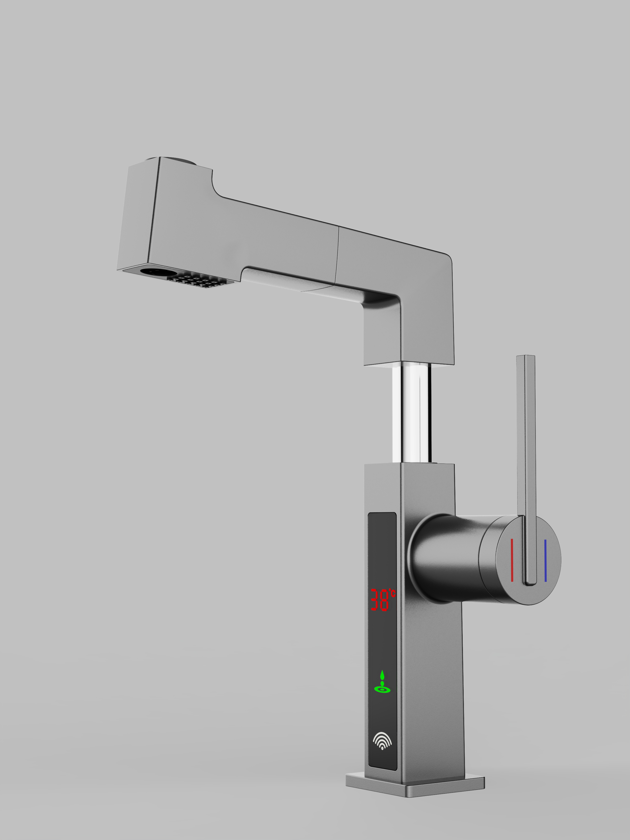 Intelligent digital display，Series products，Basin mixer ，