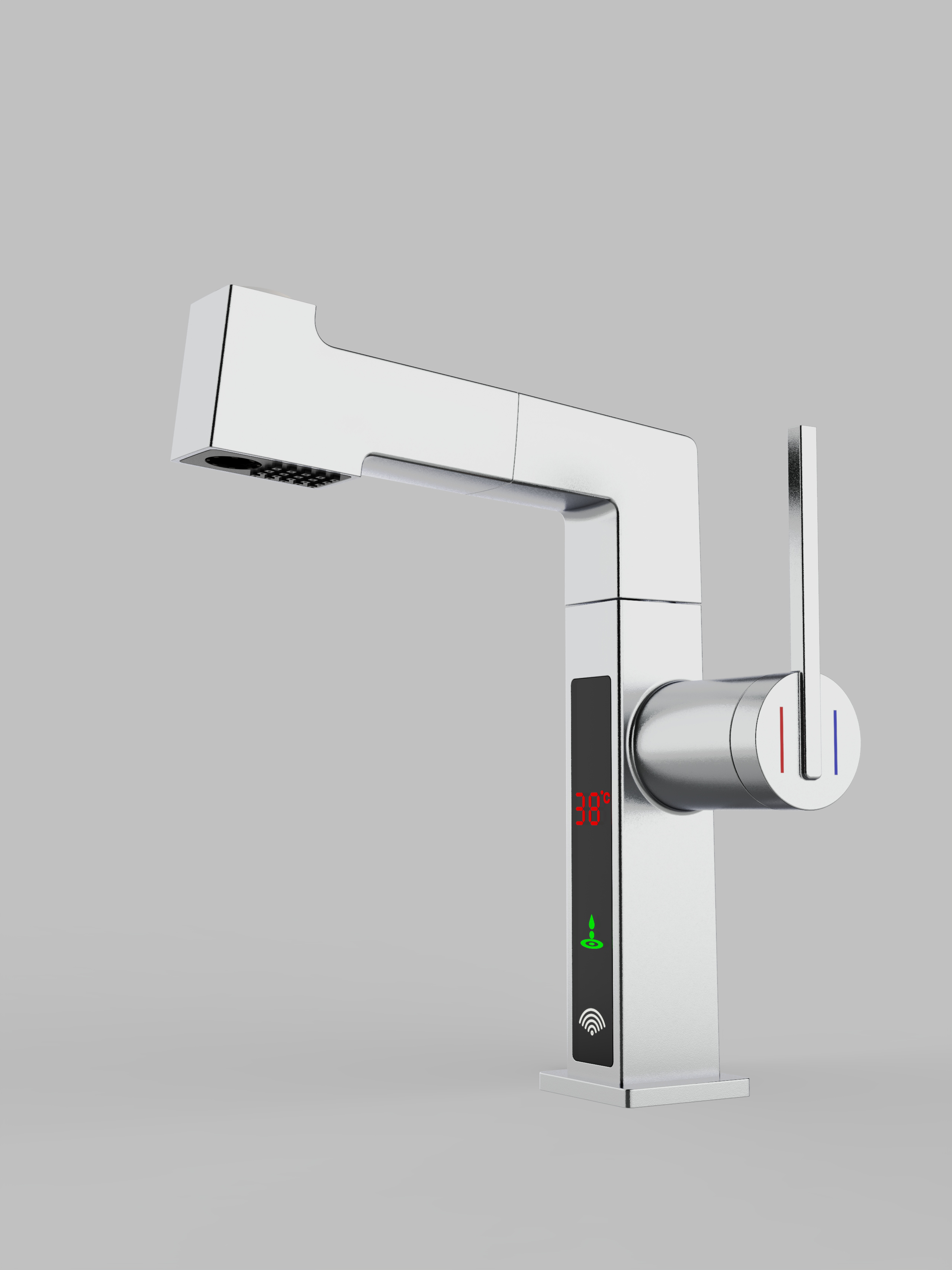 Intelligent digital display，Series products，Basin mixer ，