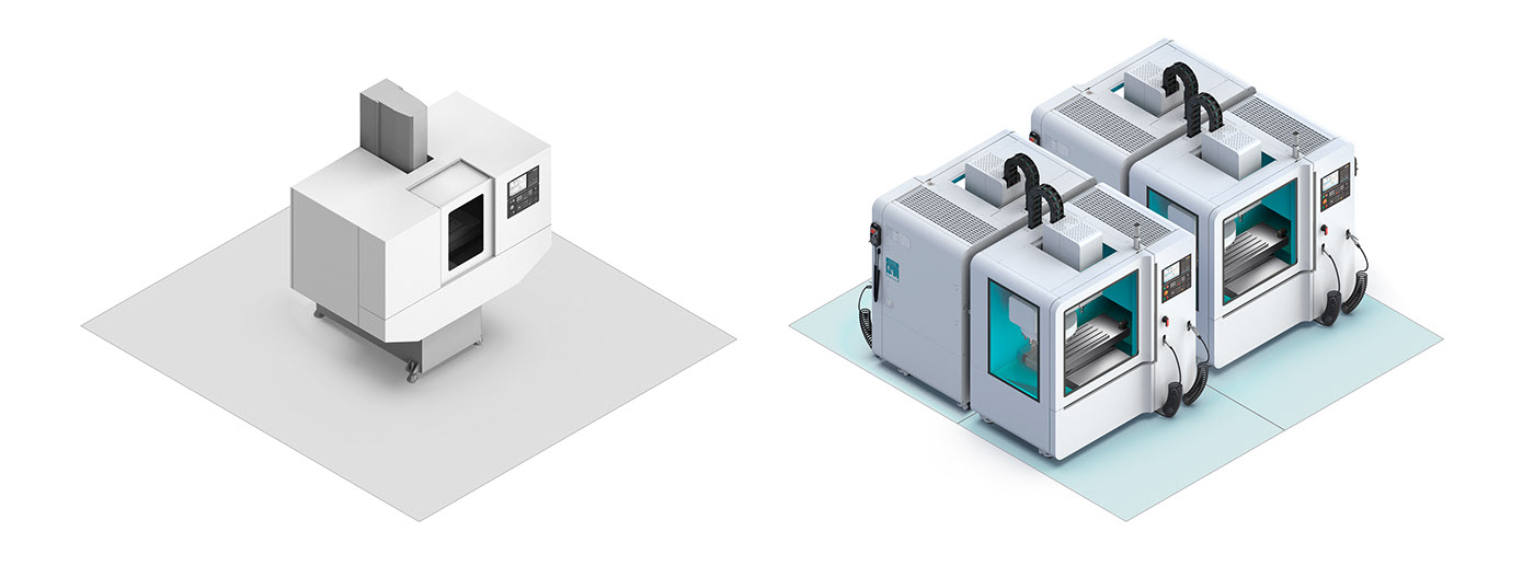 Beaver MILL，product design，processing machine tool，Appearance design，Technology design，