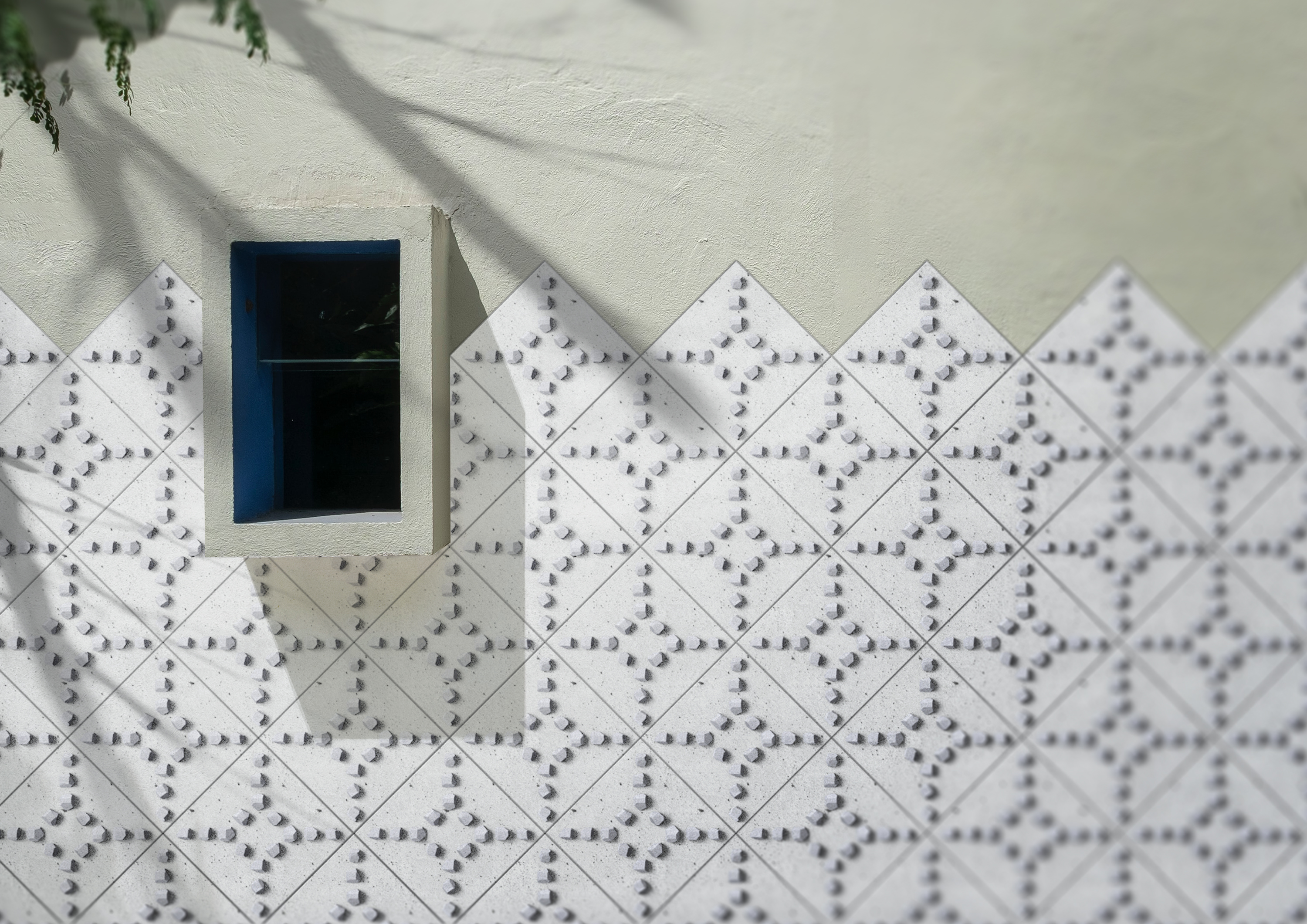 Rock-breaking! Stone Scrap Transformation Art Wall Brick，Scrap macadam，Recycling，Art wall tiles，concrete，modularization，mirror，Household materials，