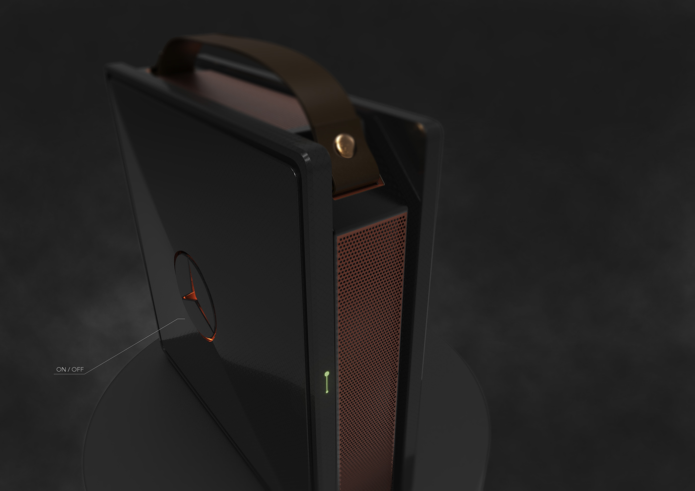 Mercedes Benz，speaker，headset，product design，