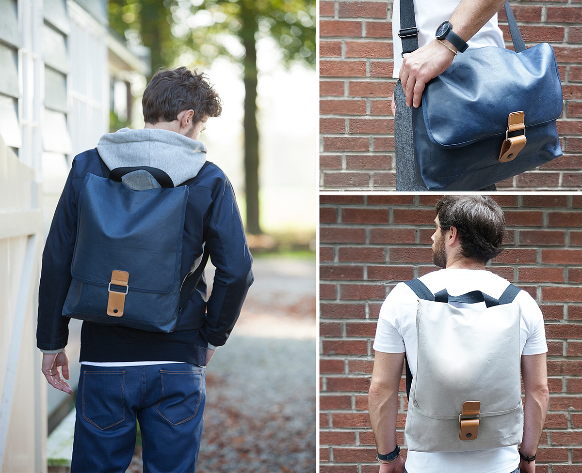 knapsack，product design，canvas，