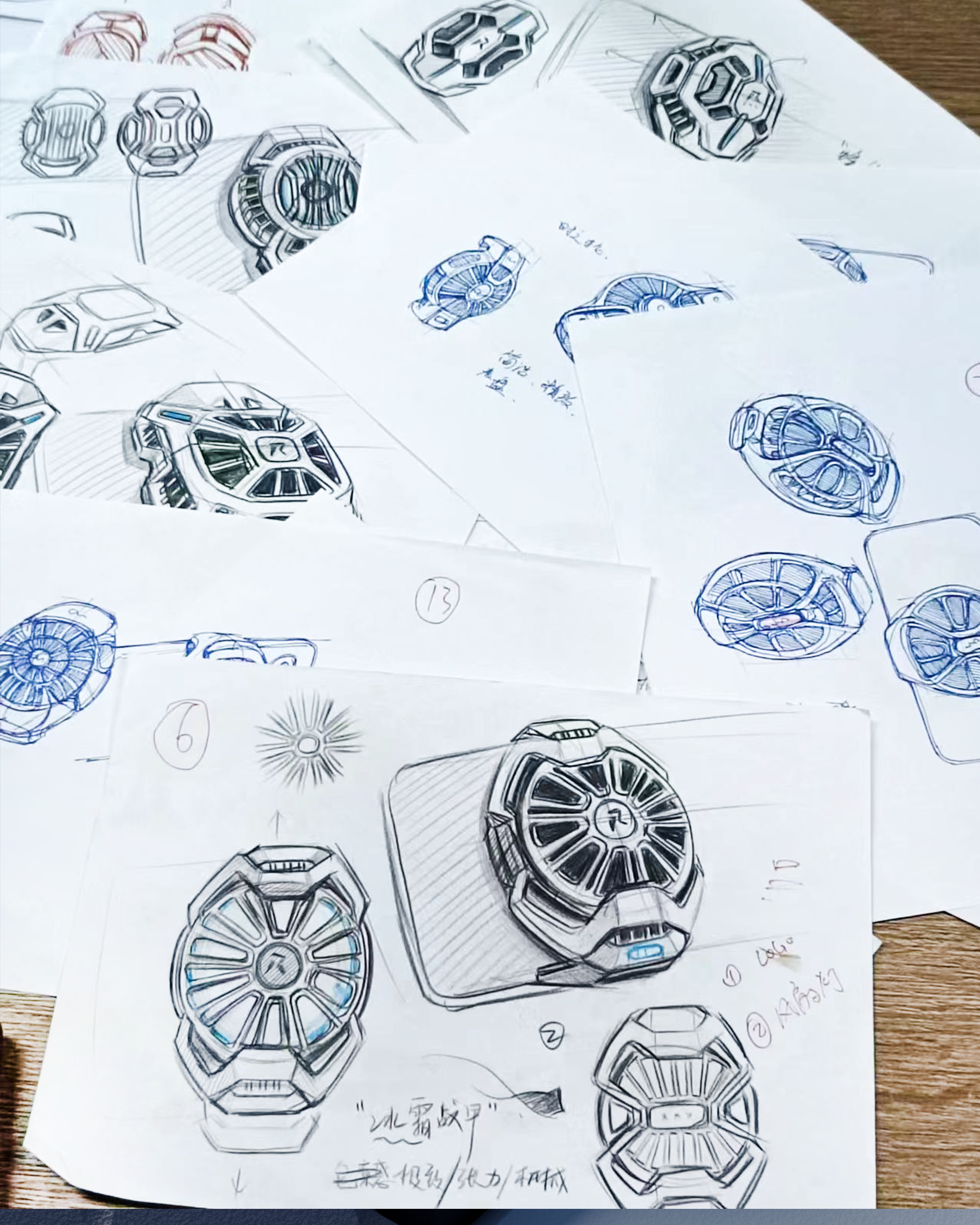 Creative mobile phone，product design，Mobile phone fan，Mobile Games，Game handle，