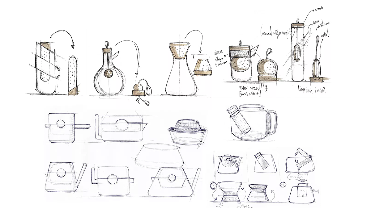 Teako Teapot，product design，teapot，