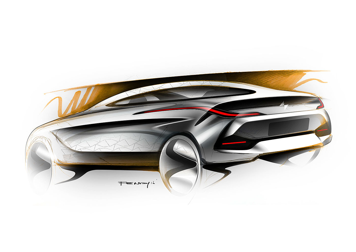 Hand drawn，automobile，motion，outdoors，Ubee ，