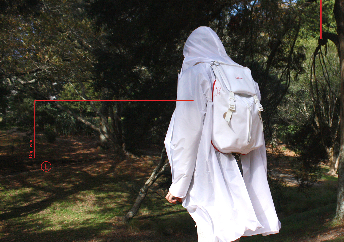 white，package，a bag，Travelling bag，outdoors，Travel，pack，