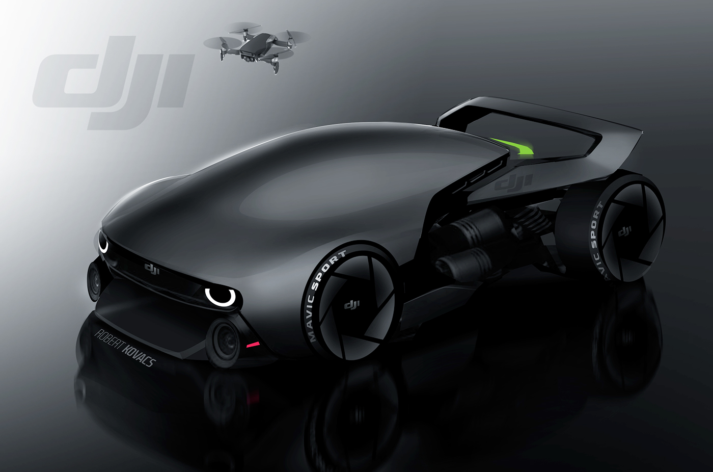 Automobile design，UAV design，Design concept，