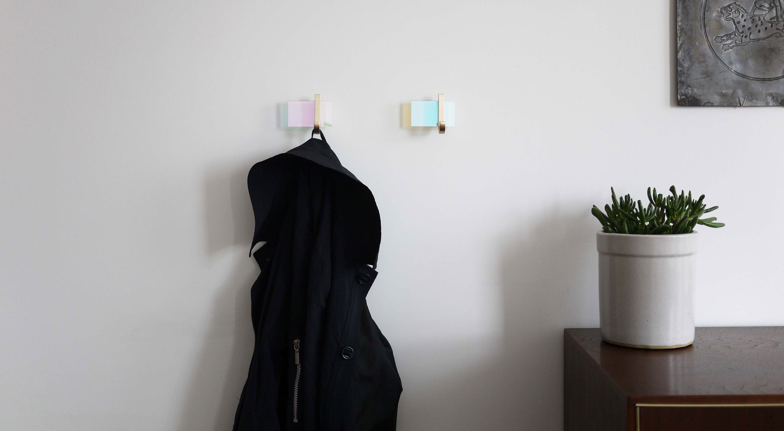 Hook design，Home design，Marble，Metal，surface treatment，