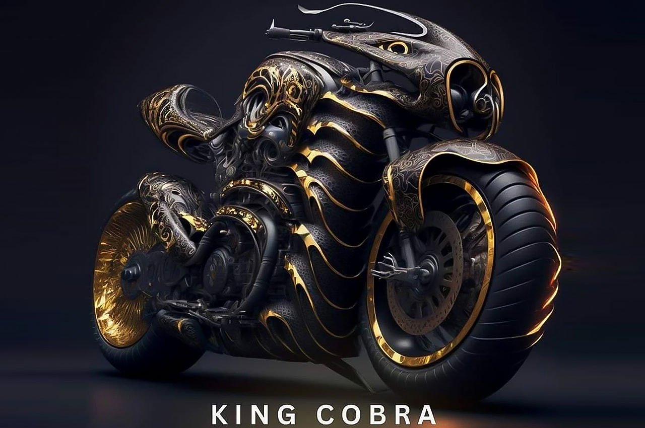 artificial intelligence，AI generation，conceptual design，science fiction，Marvel，motorcycle，