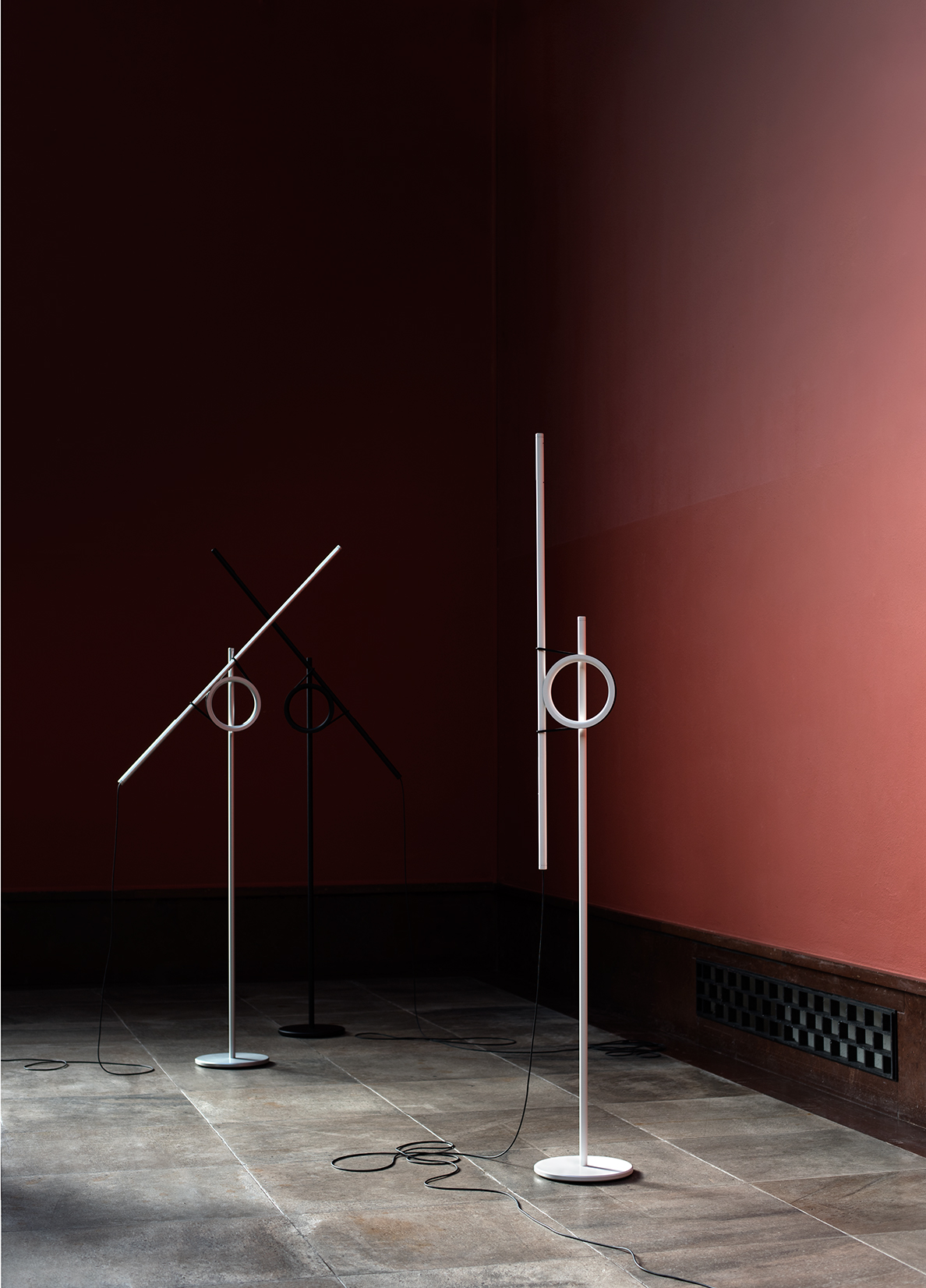 led，Adjustable，to ground，Sculpture，originality，