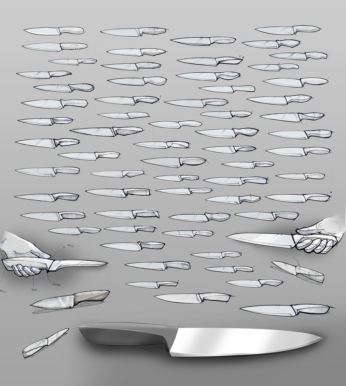 tableware，combination，originality，innovate，Aluminum products，