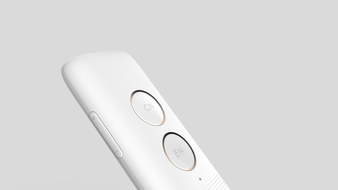 Translation pass，white，Wearable ，product design，